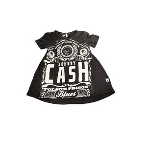 Johnny Cash Toddler Tunic Tee 18–24 Months Rock Band Graphic Shirt Dress